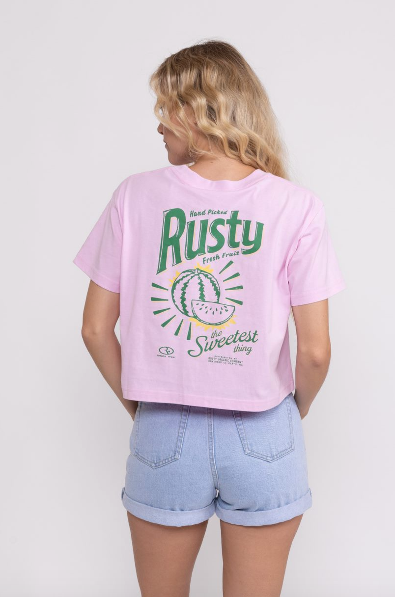 SWEETEST THING RELAXED FIT CROP TEE